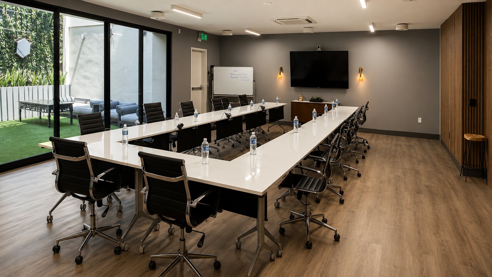 Meeting setup — ushape